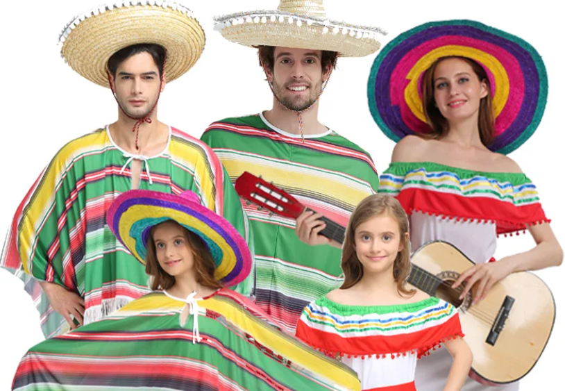 одежда и причёска на мексиканскую вечеринку фото 1
