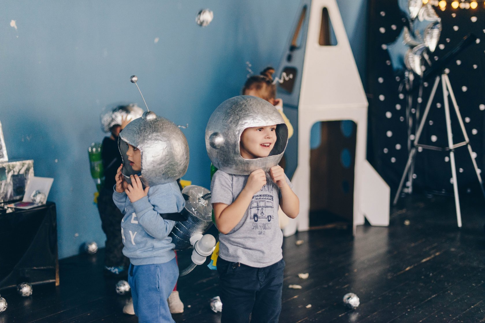 детский праздник в космическом стиле фото 2