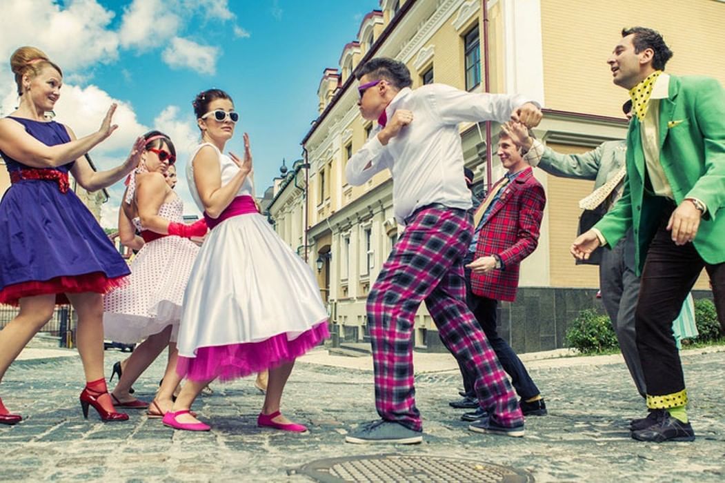 Фотография - корпоратив в стиле Стиляги