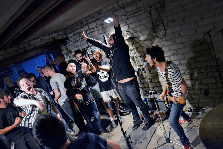 вечеринка в стиле Гражданская Оборона фото 17