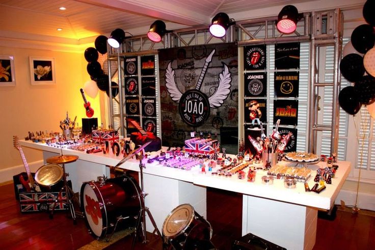 вечеринка в стиле Metallica фото 4