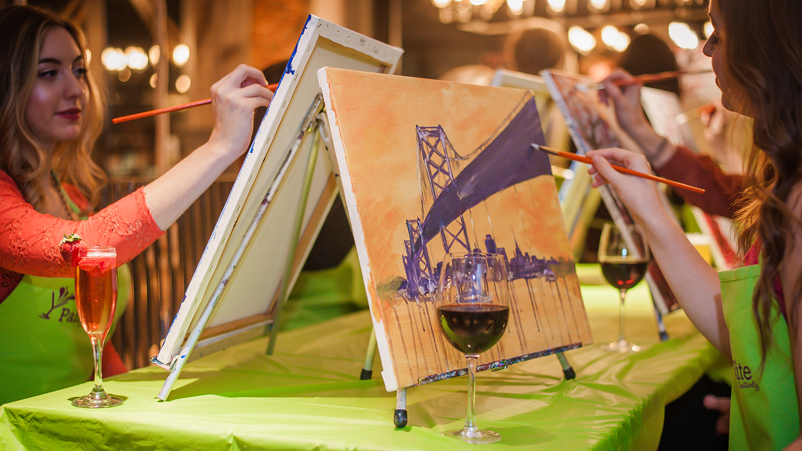 Винная арт-вечеринка