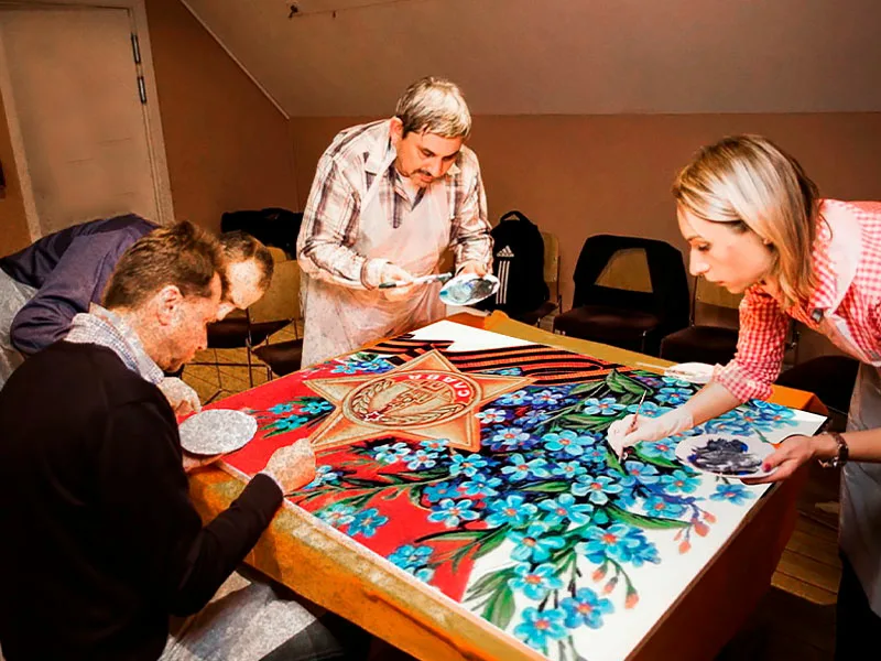 Мастер-класс “Одна картина на всех