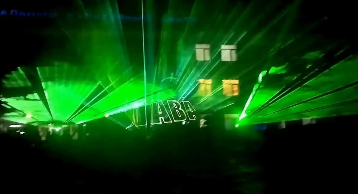 лазерное шоу на корпоратив фото 13