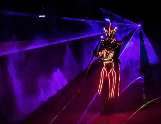 лазерное шоу на корпоратив фото 4