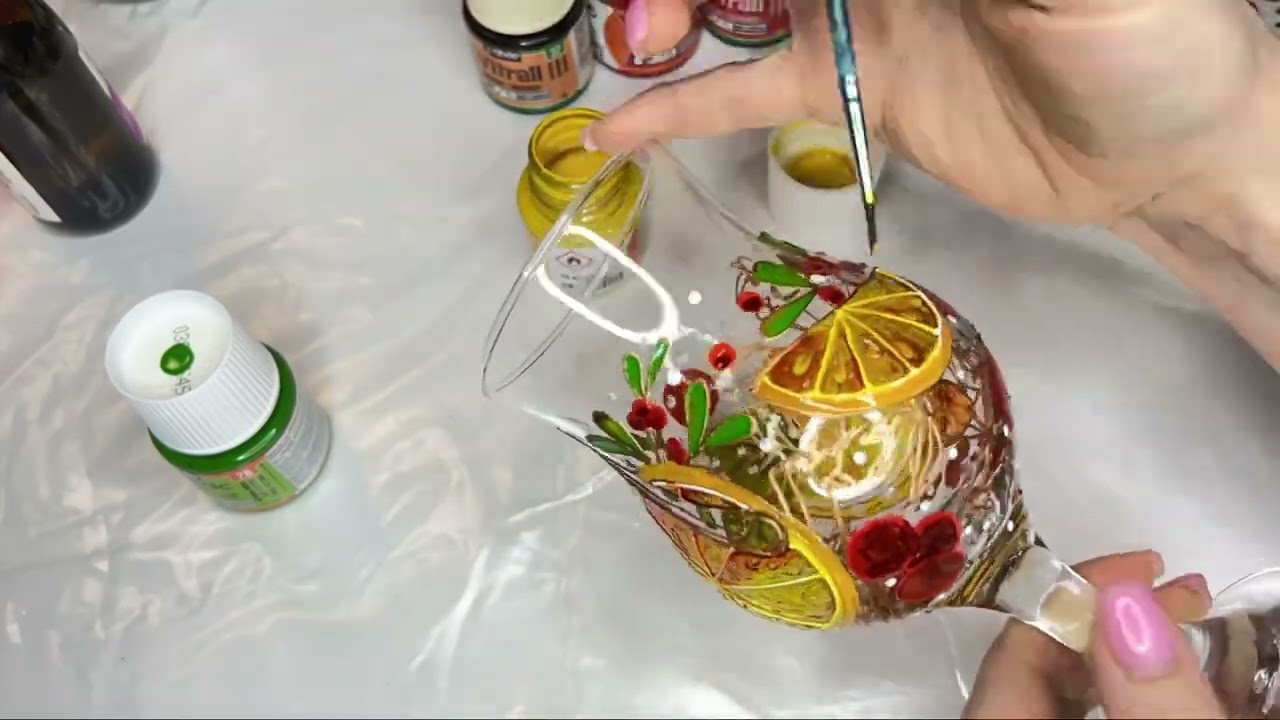 роспись по стеклу