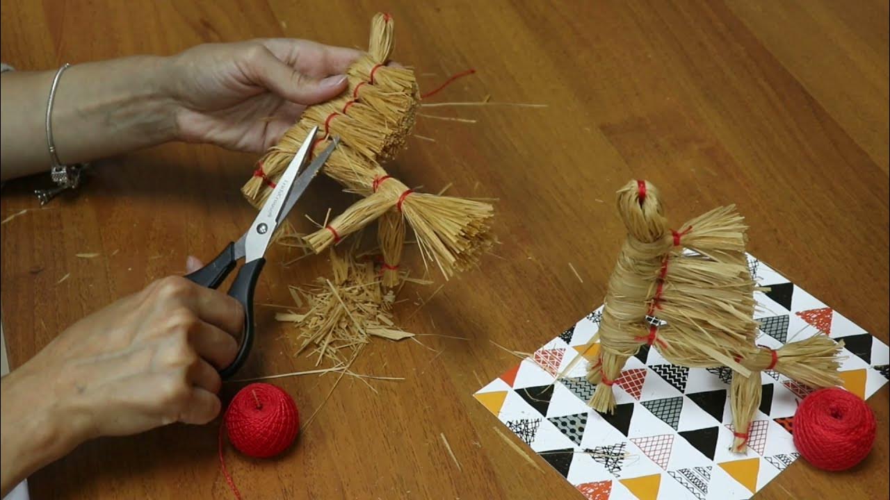 Мастер-класс по изготовлению игрушек из лыка